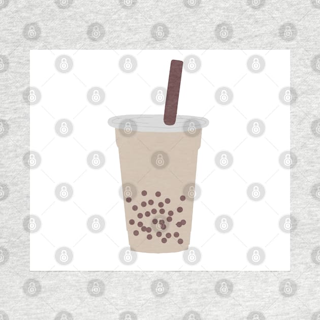 BOBA MILK TEA by theartsyarmyxo